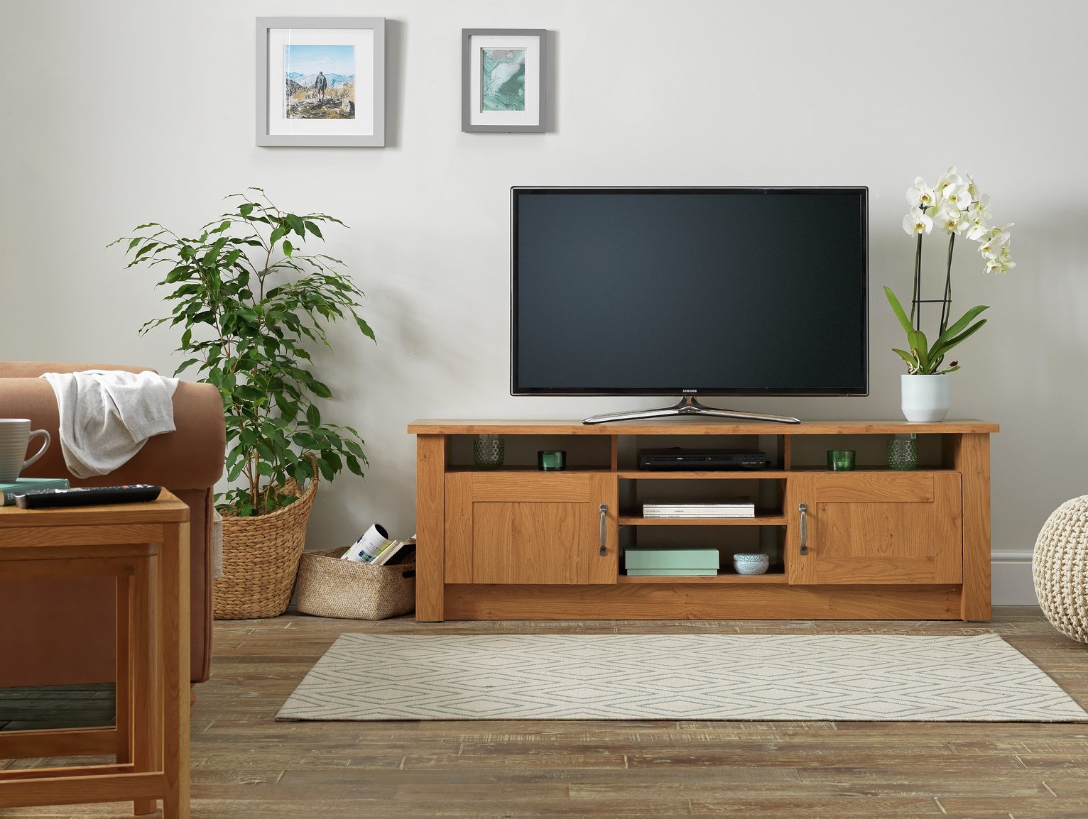 Argos Home Ohio TV Unit - Natural