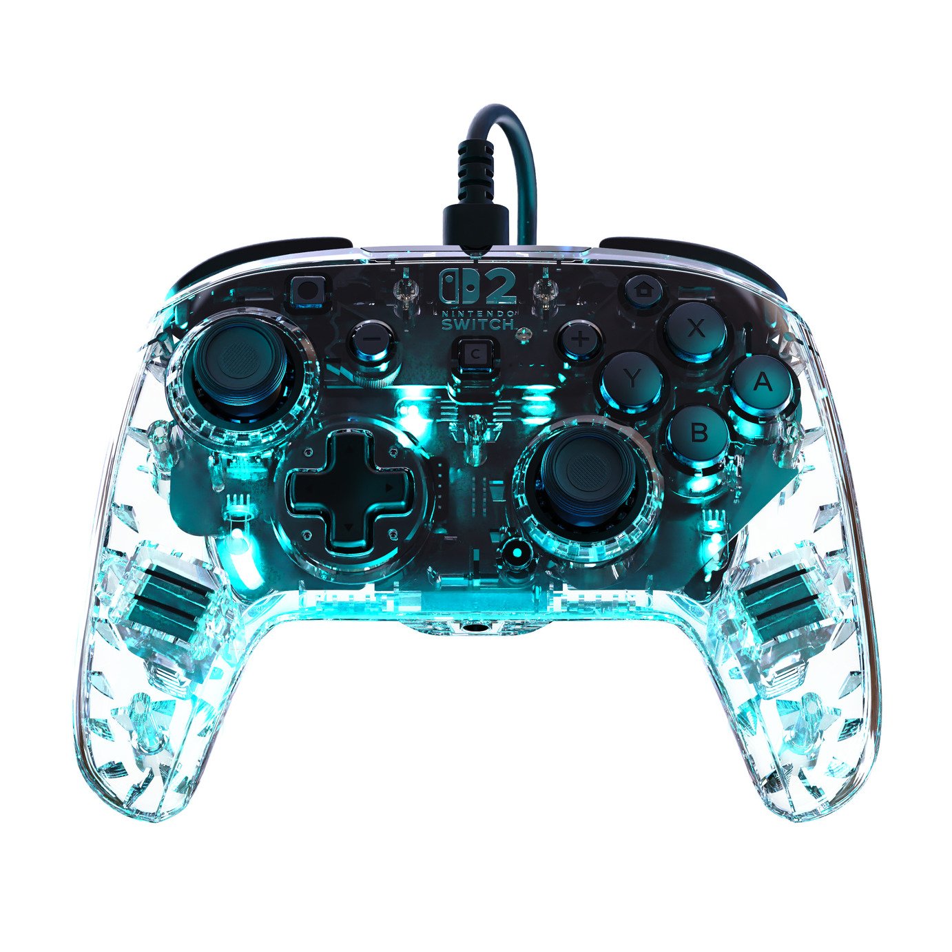 Turtle Beach Afterglow RGB Wired Switch 2 Controller - Clear