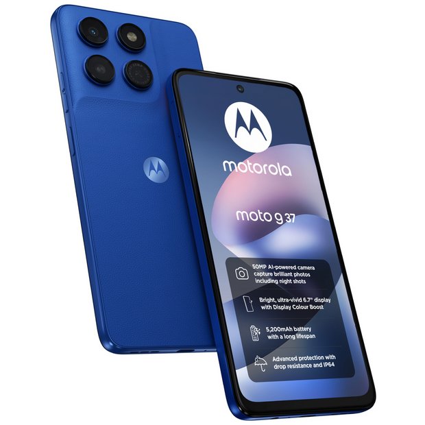Buy SIM Free Motorola g37 5G 128GB AI Mobile Phone - Pantone