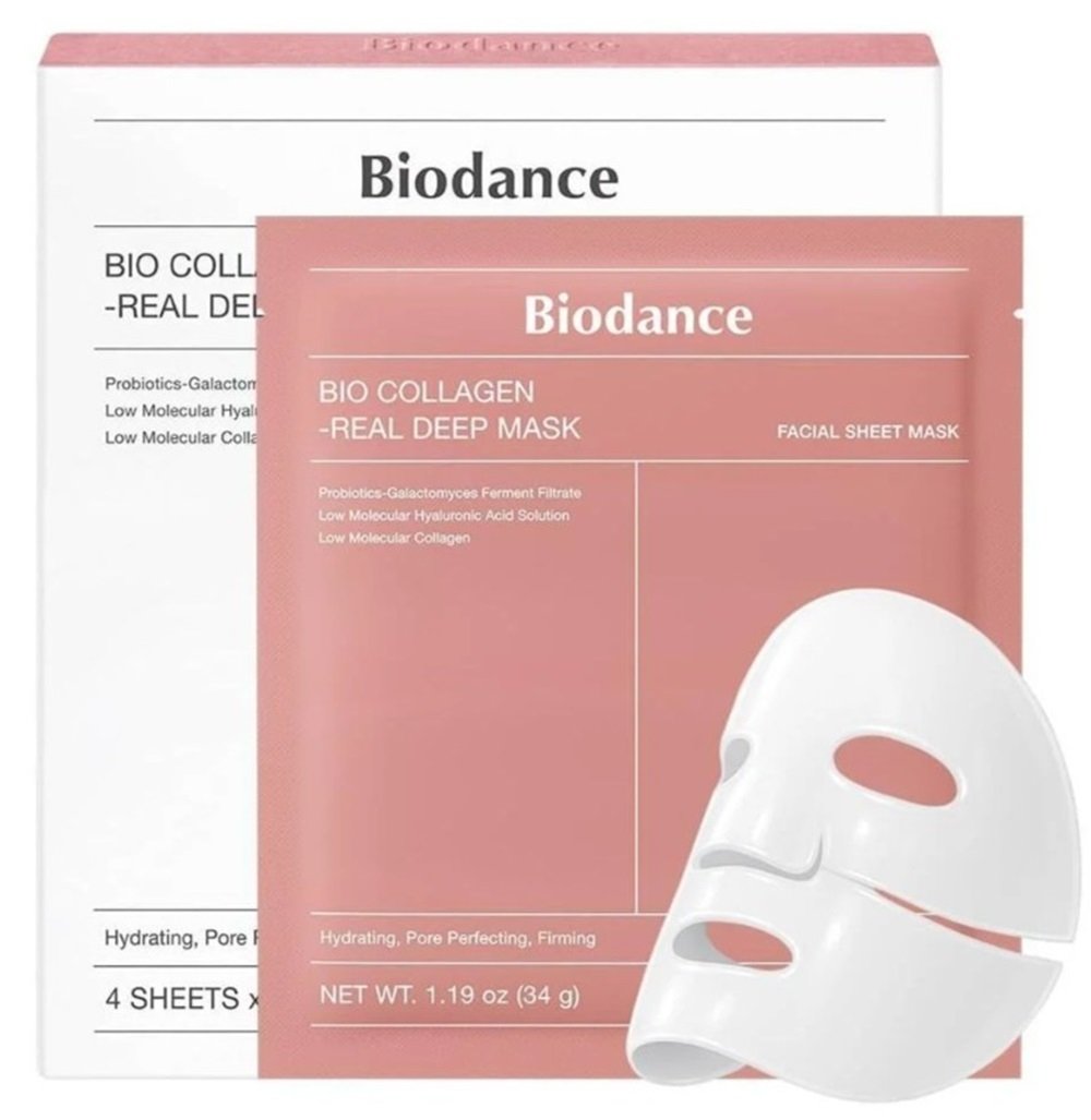 Biodance Bio Collagen Real Deep Hydrating Face Mask - 4x