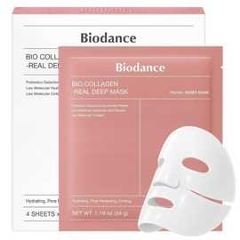 Biodance Bio Collagen Real Deep Hydrating Face Mask - 4x