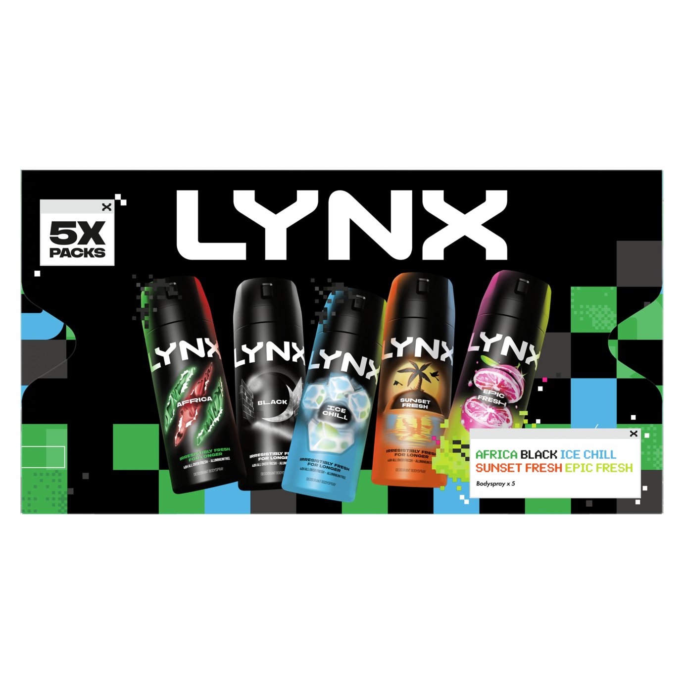 Lynx Fragrance Squad Body Spray Gift Set