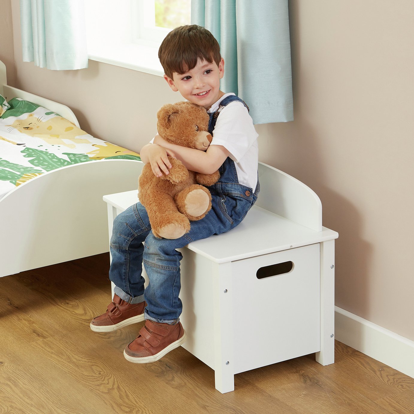 Liberty House Toys Kids Big Toy Box - White