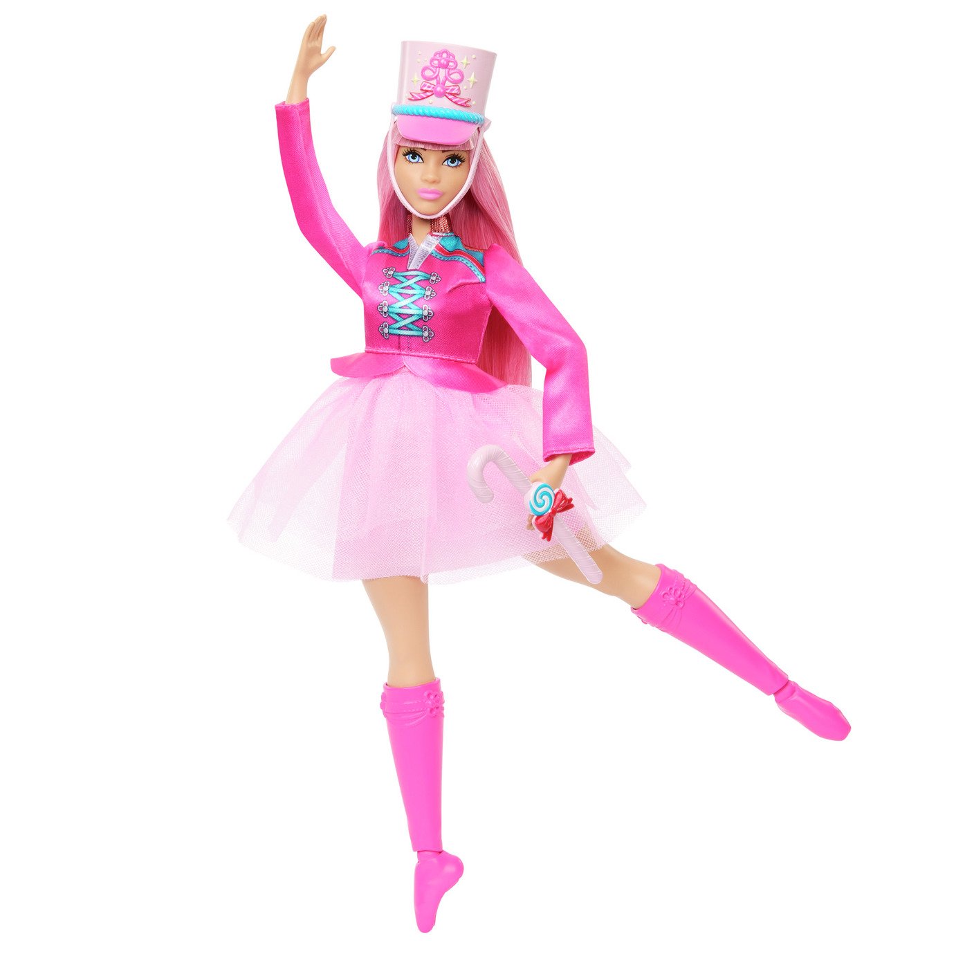 Nutcracker Daisy Ballerina Doll with Candy Cane Baton