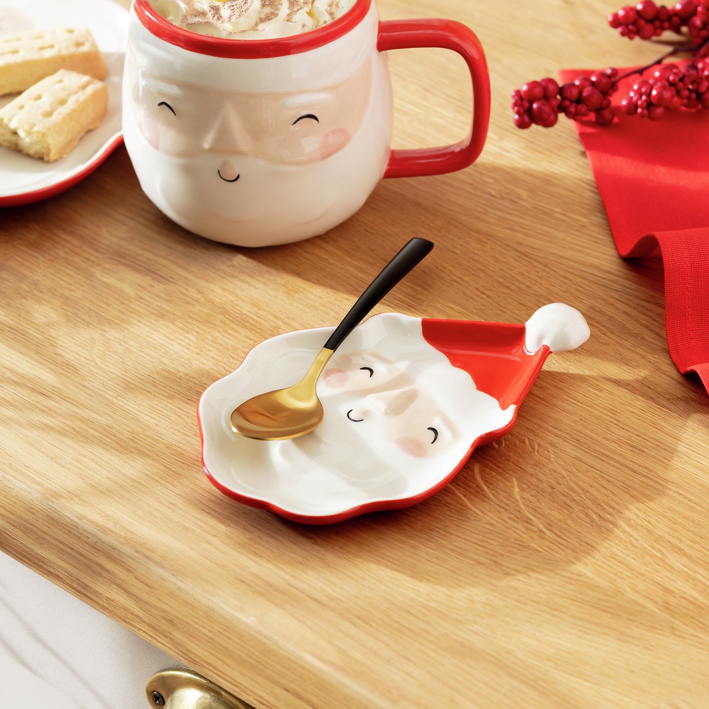 Argos Home Santa Shaped Spoon Rest
