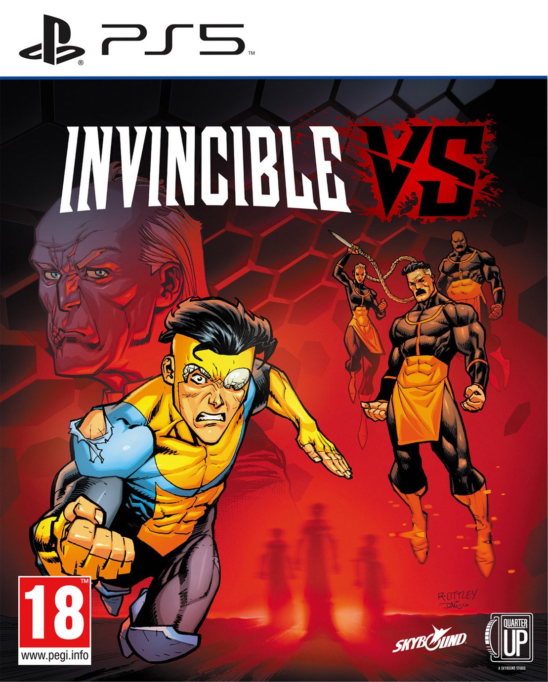 Invincible VS Argos Exclusive Box Art PS5 Game