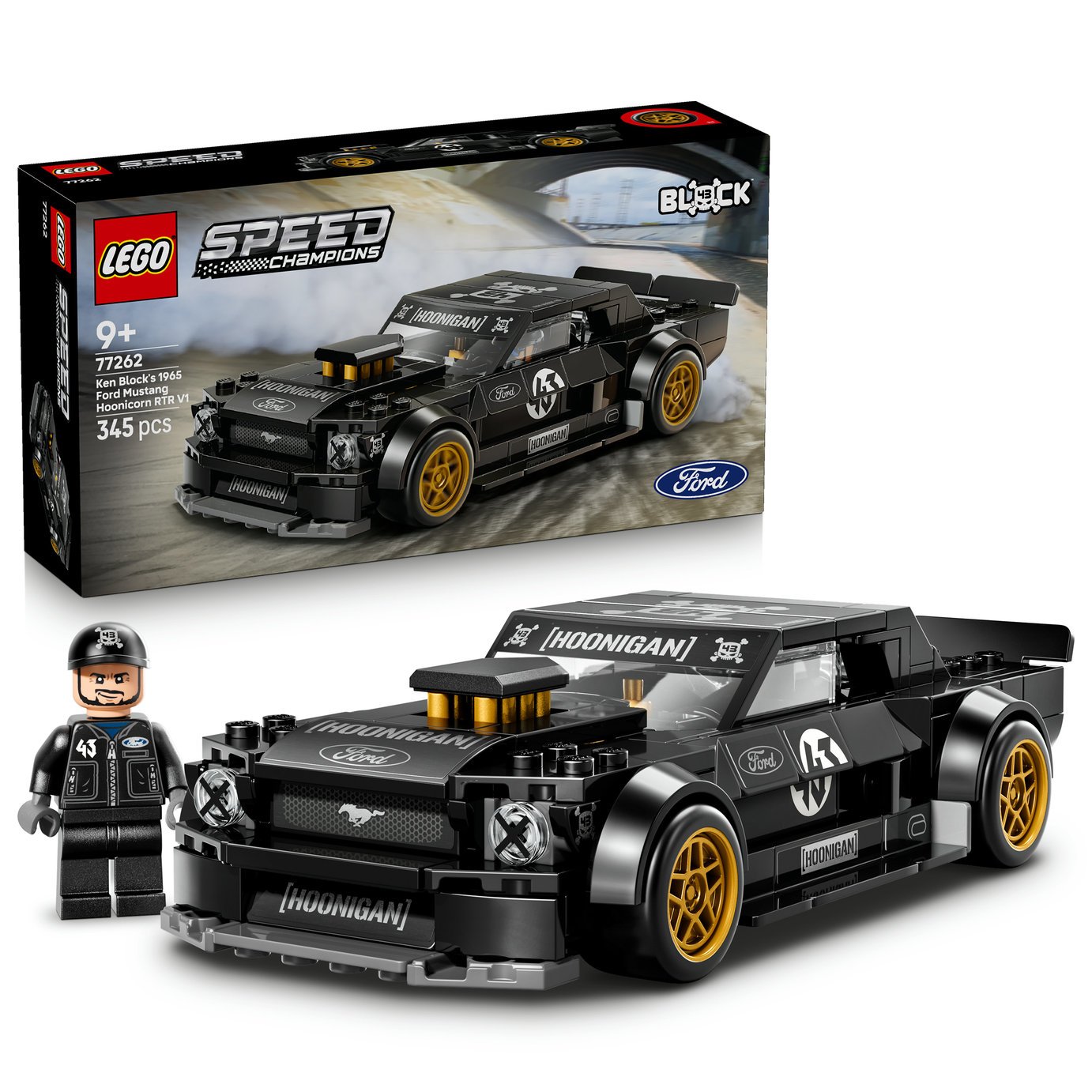 LEGO Speed Champions Ken Block's '65 Ford Mustang Hoonicorn V1 77262 PREORDER