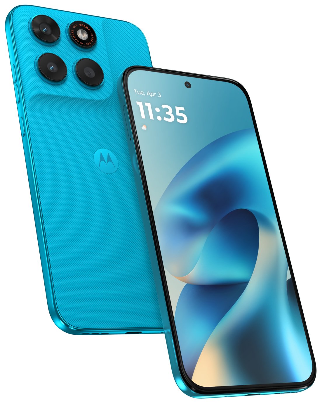 SIM Free Motorola g87 5G 256GB AI Mobile Phone - Pantone Blue Atoll