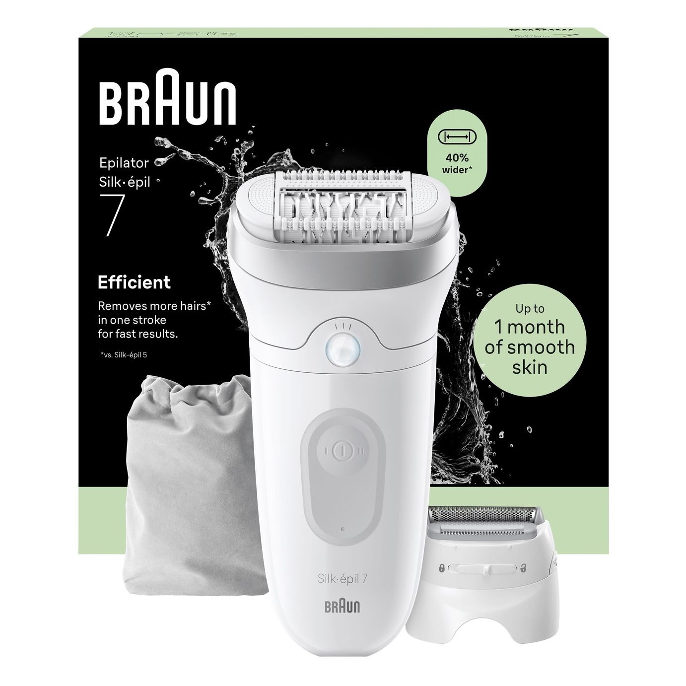 Braun SE7 030 Silver Epilator