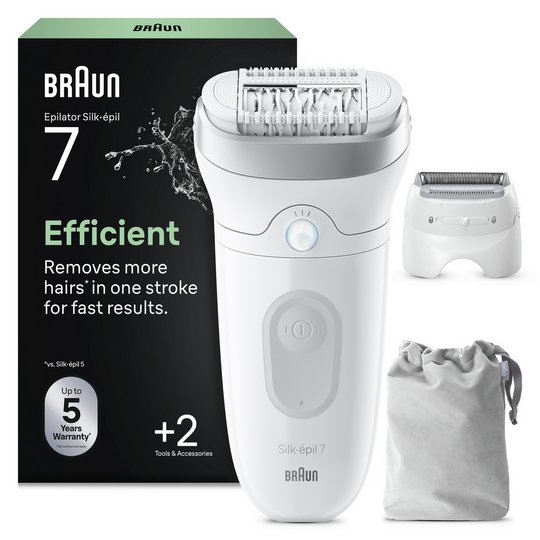Braun SE7 030 Silver Epilator