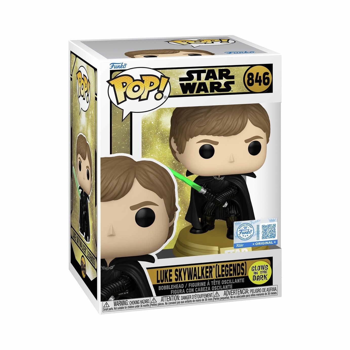 Funko POP! Luke Skywalker 4.3 Inches Vinyl Figure