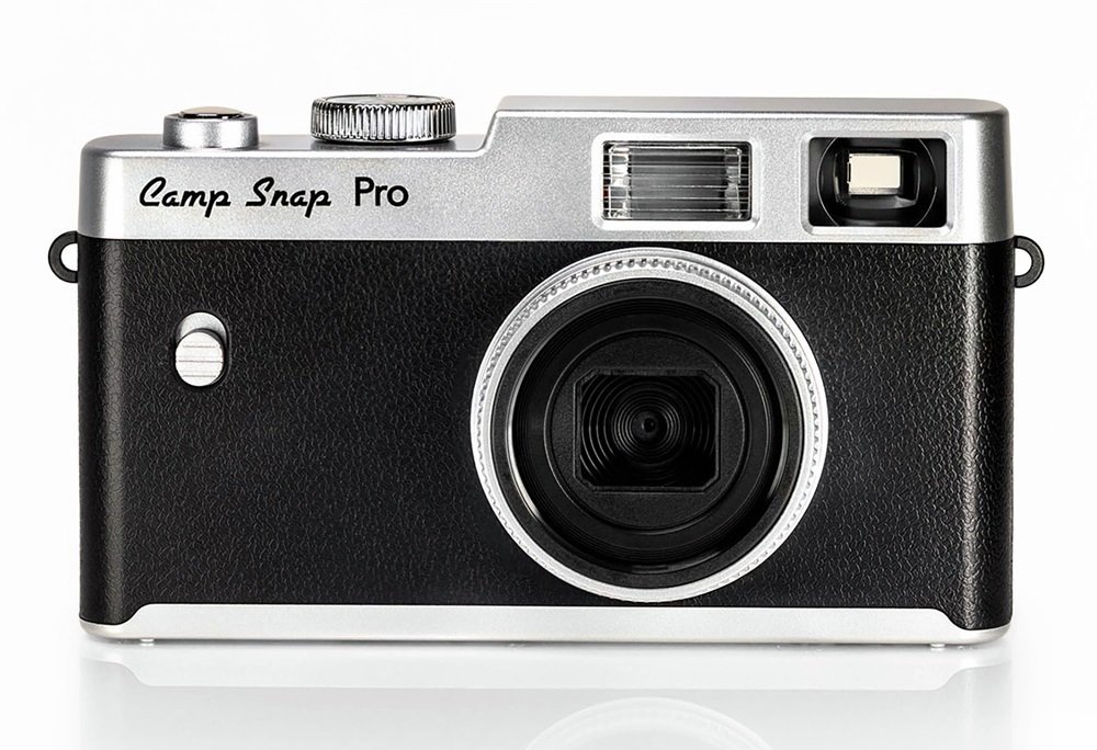 Campsnap CS-PRO 16MP Compact Digital Camera - Black