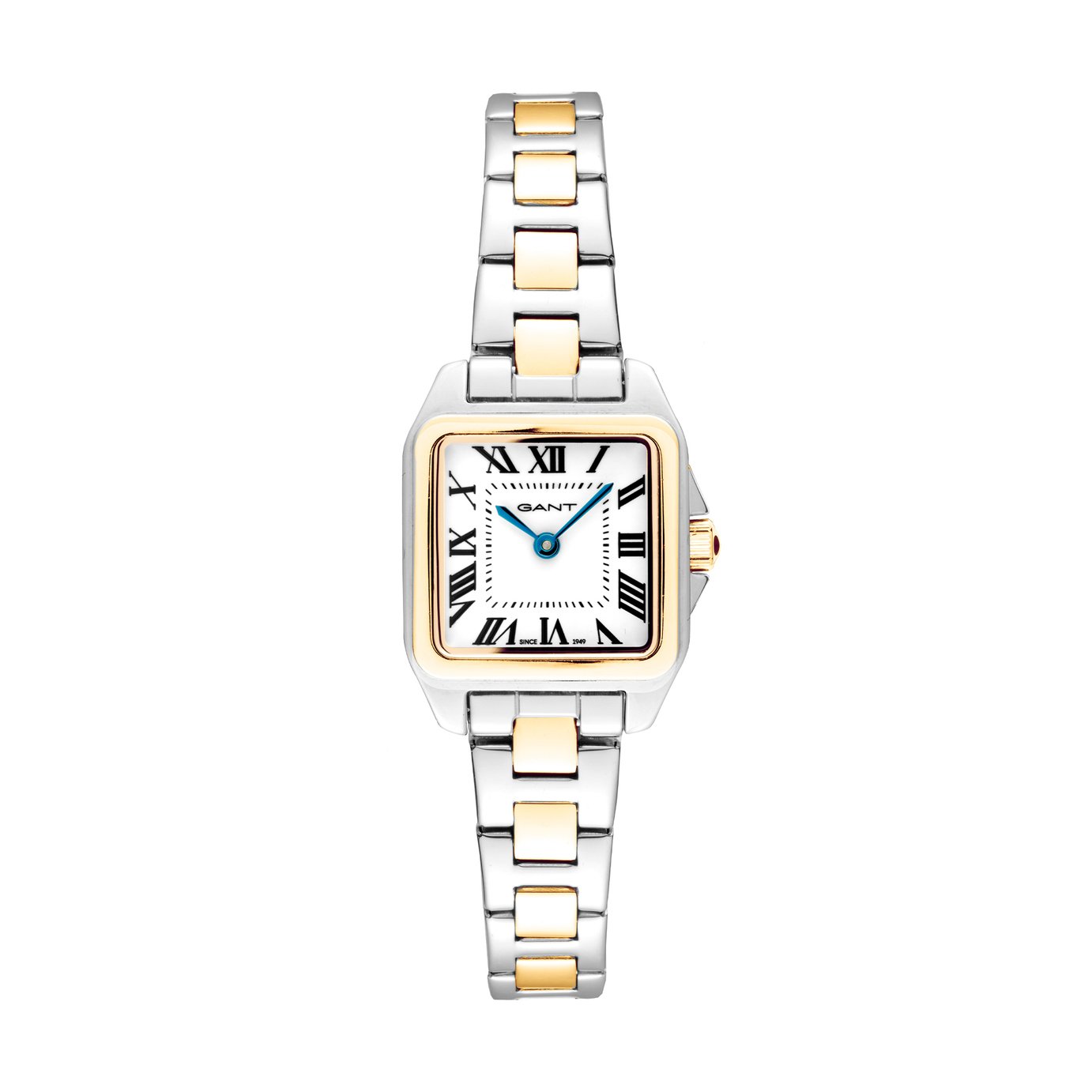 Gant Seneca Ladies White Dial Two Tone Stainless Steel Bracelet Watch