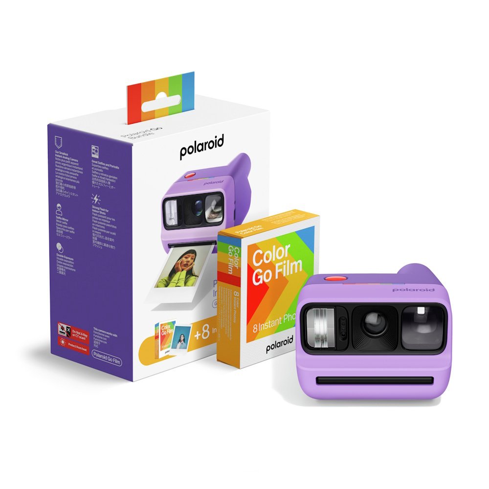 Polaroid Go Gen 3 Instant Camera Bundle - Purple