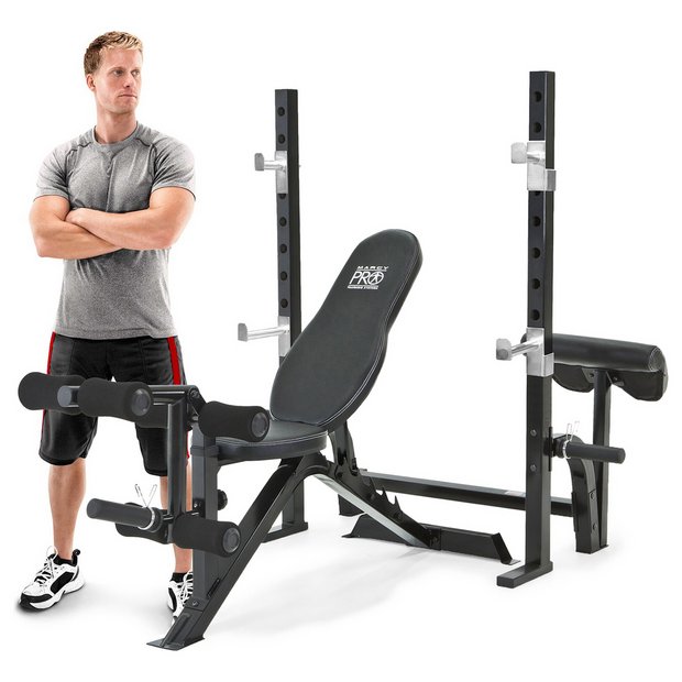 Buy Marcy Pro Olympic Bench With Squat Rack Weight Benches
