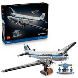 LEGO Icons Douglas DC-3 PAN AM Airliner Model Kit 11378 PREORDER