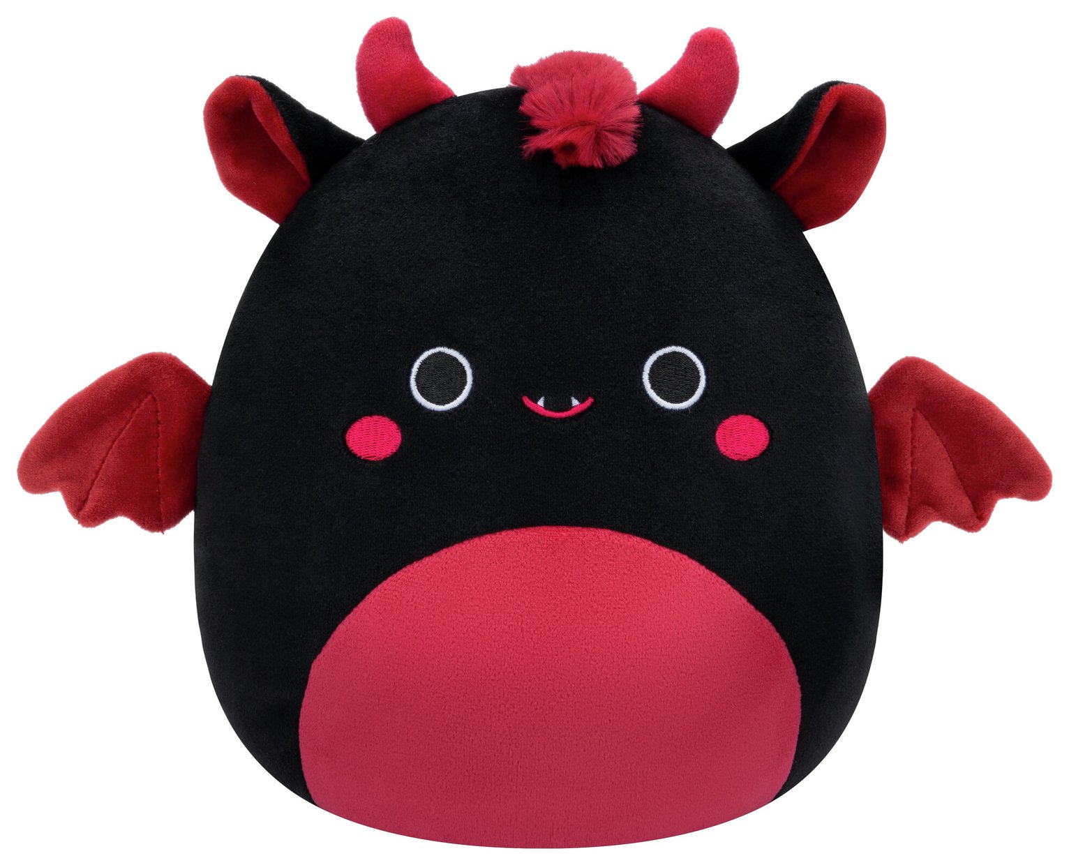 Squishmallows 7.5" Black Marroon Jersey Plush