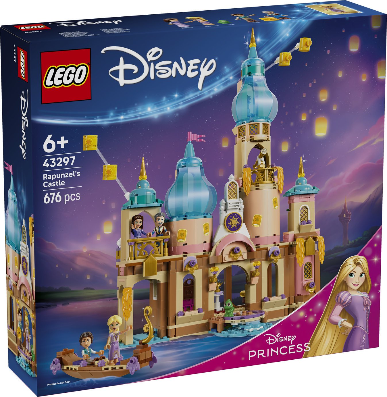 LEGO Disney Princess Rapunzel's Castle Building Set 43297 PREORDER