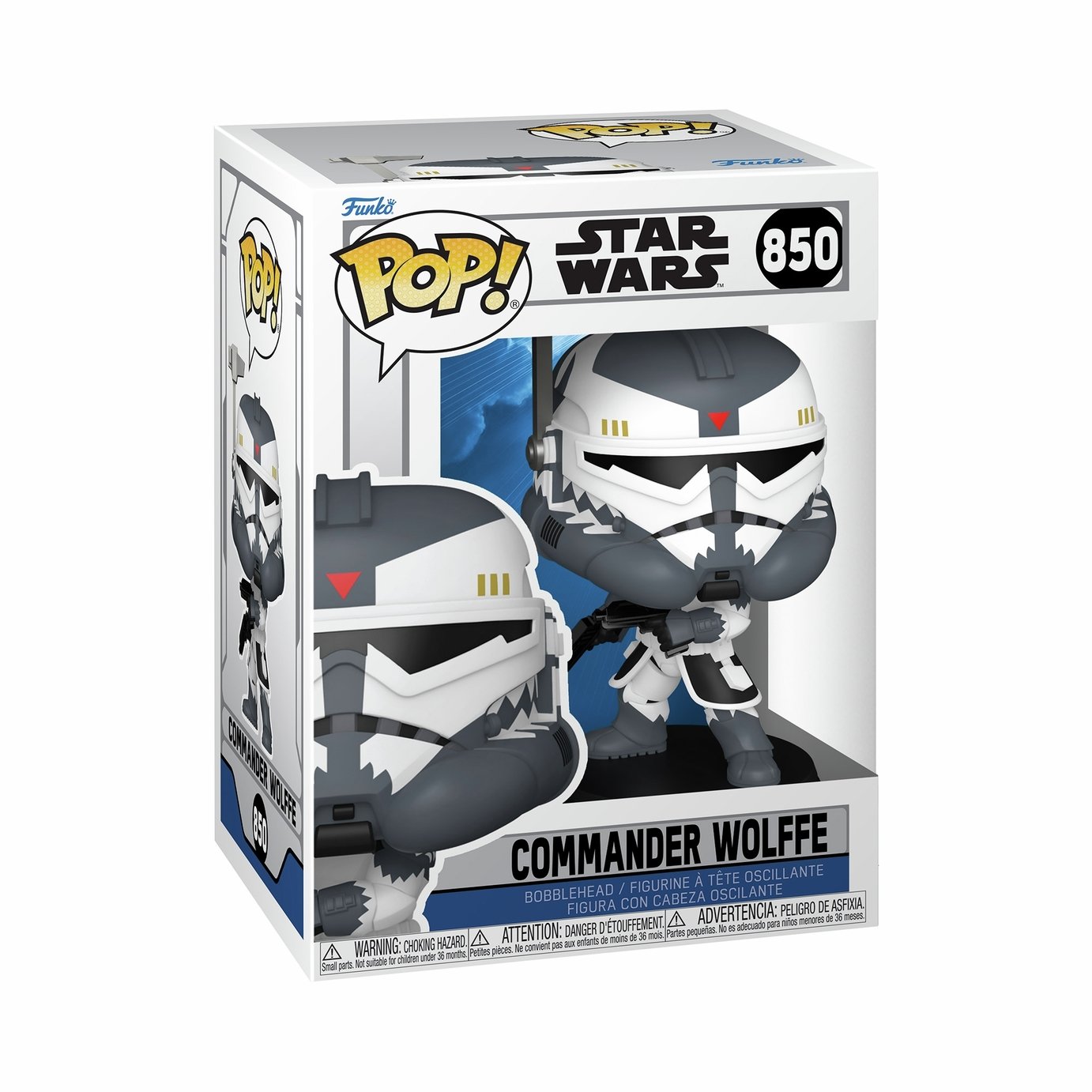 Funko POP! Commander Wolffe 4.7 Inches Vinyl Figure