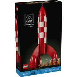 LEGO Ideas Tintin Moon Rocket Model Building Kit 21367 PREORDER