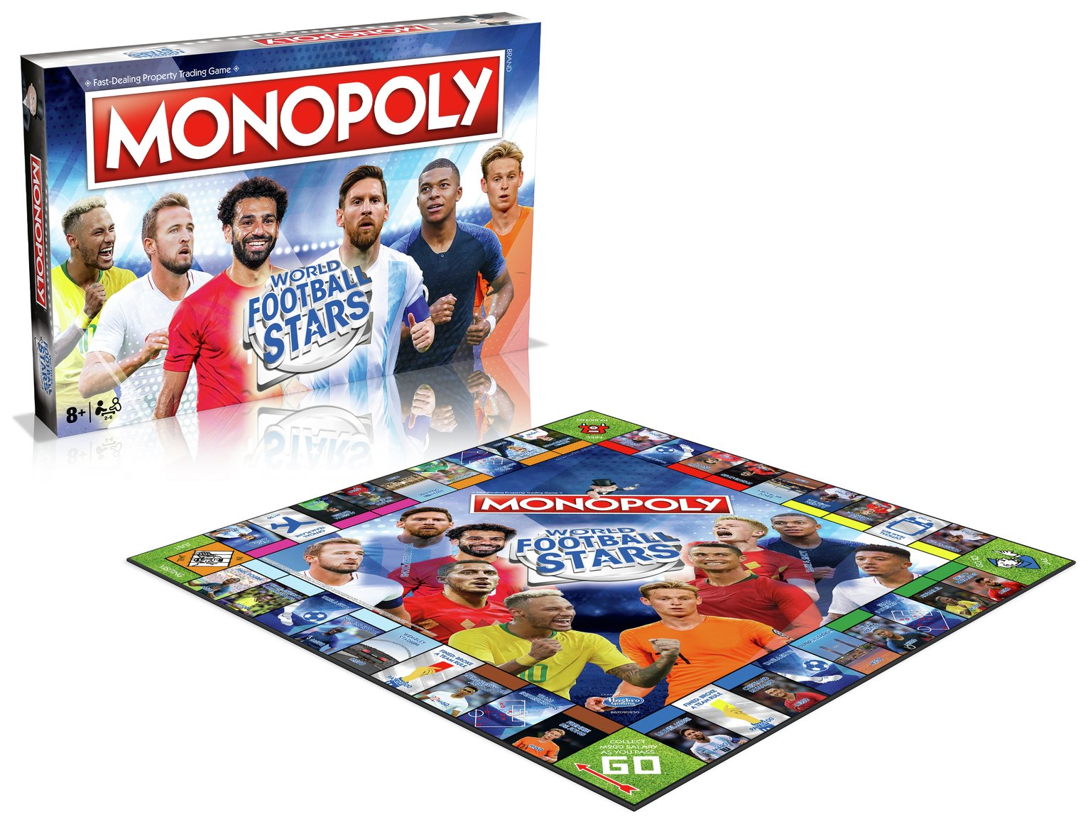 World Football Stars Monopoly Board Game