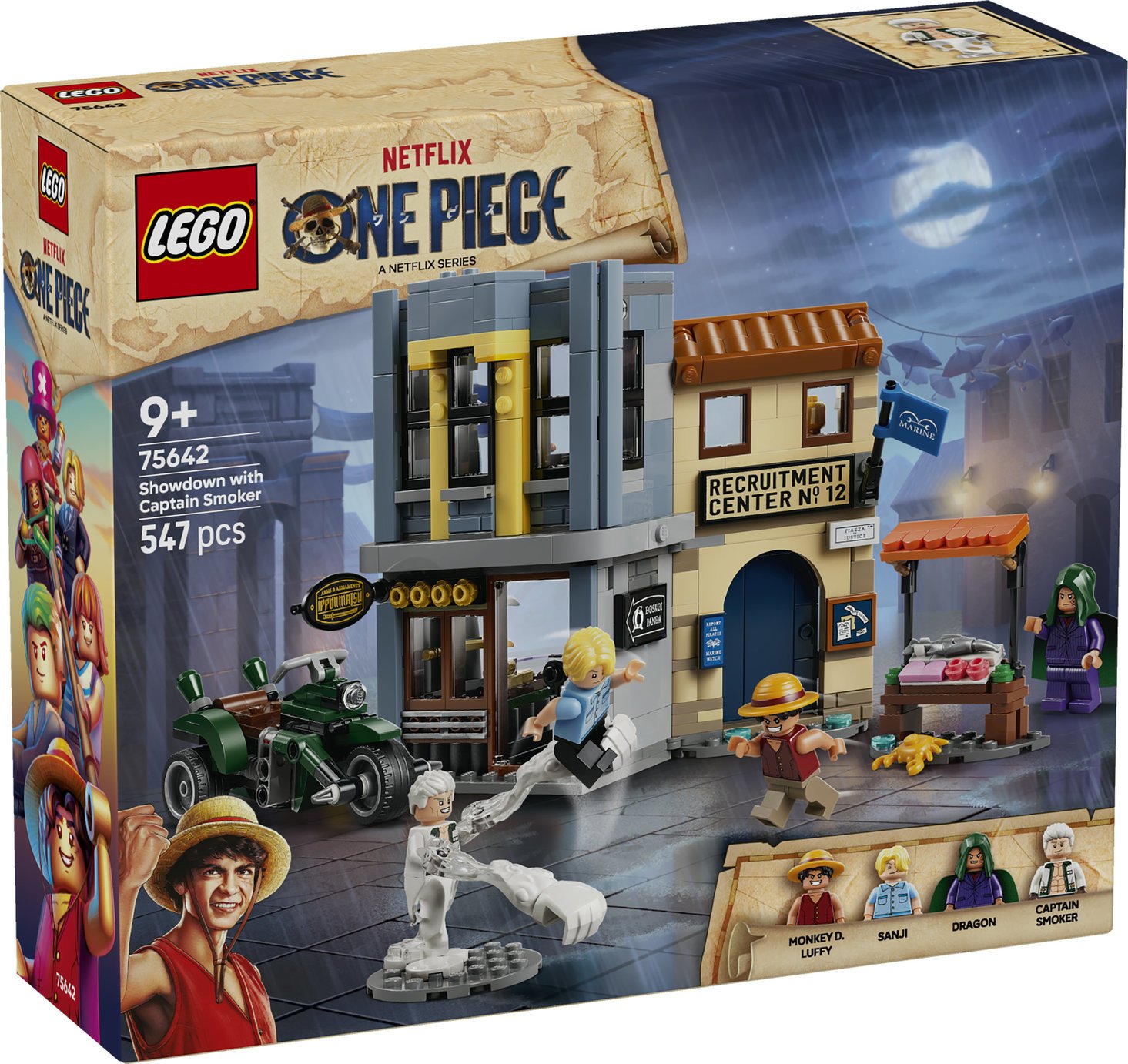 LEGO ONE PIECE Showdown with Captain Smoker Toy 75642 PREORDER
