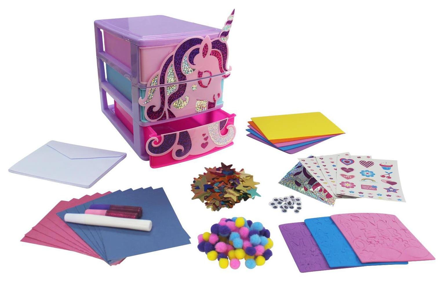 Chad Valley Be U Unicorn Card Making Kit