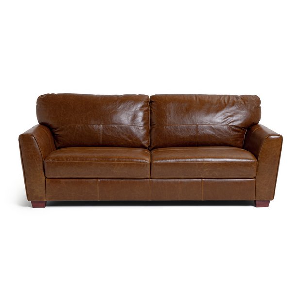 Sofa store argos leather