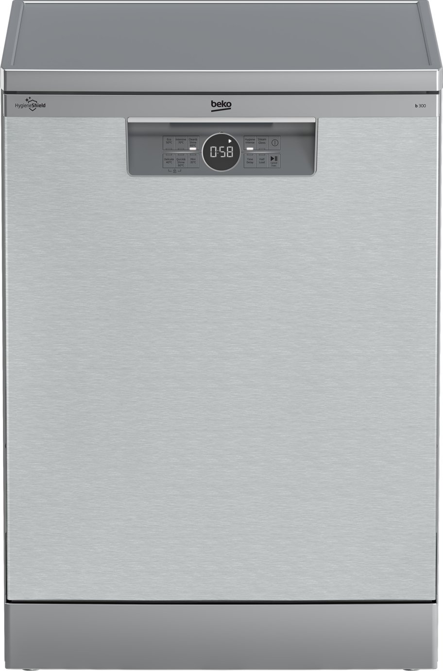 Beko BDFN26431S Full Size Dishwasher - Silver