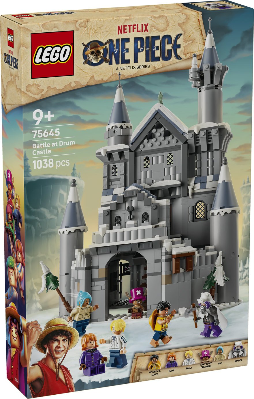 LEGO ONE PIECE Battle at Drum Castle Toy for Kids 75645 PREORDER