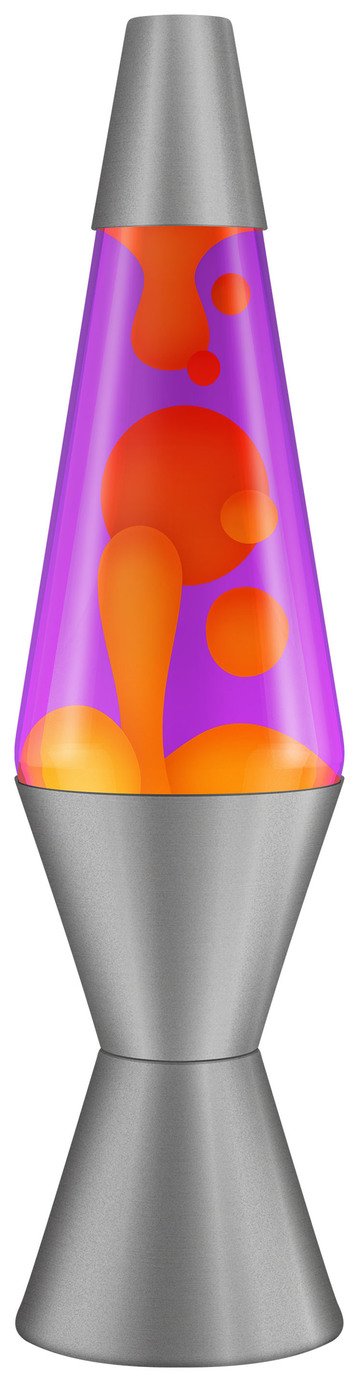 Lava 17in Radiance Lamp - Orange & Violet