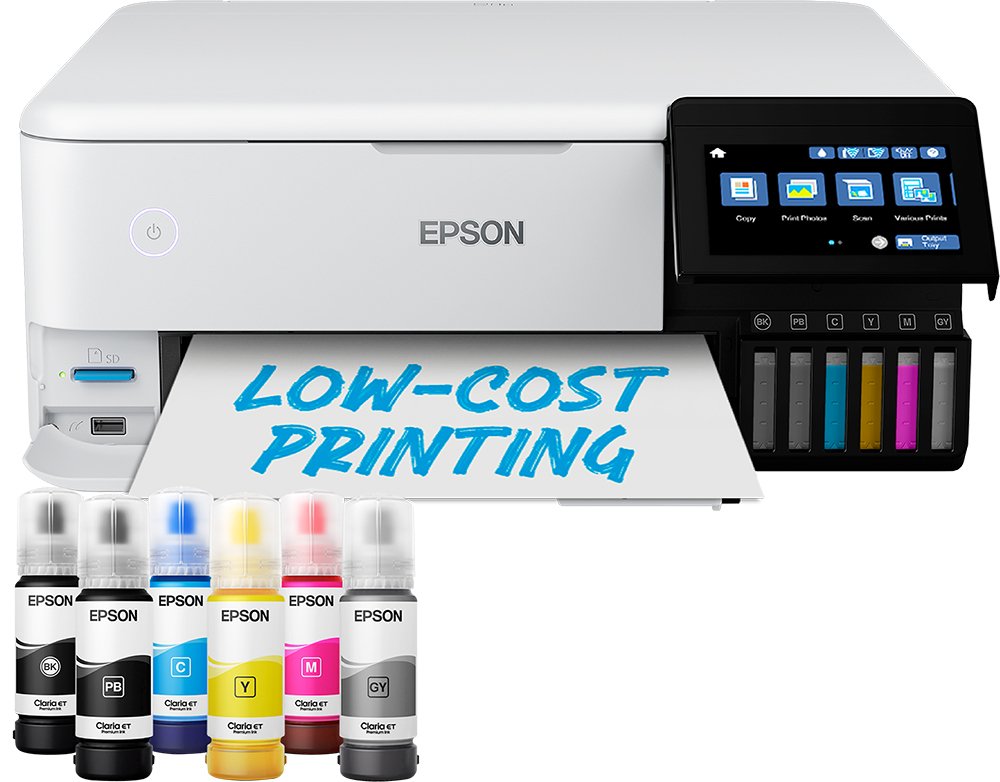 Epson EcoTank ET-8500 Wireless Inkjet Printer