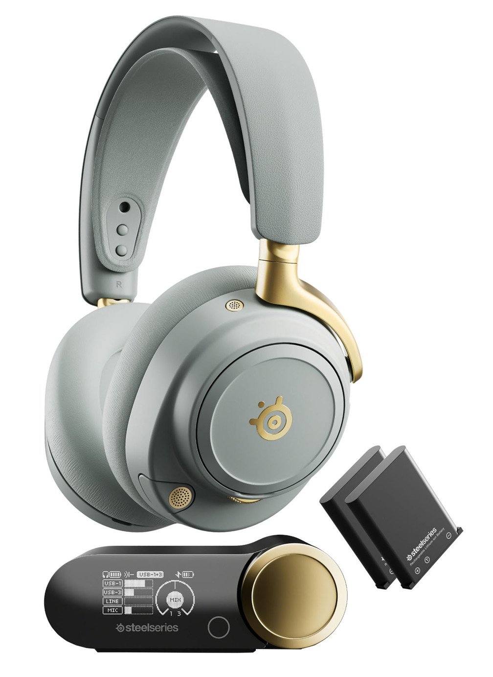 Steelseries Arctis Nova Elite Wireless Gaming Headset - Sage Green