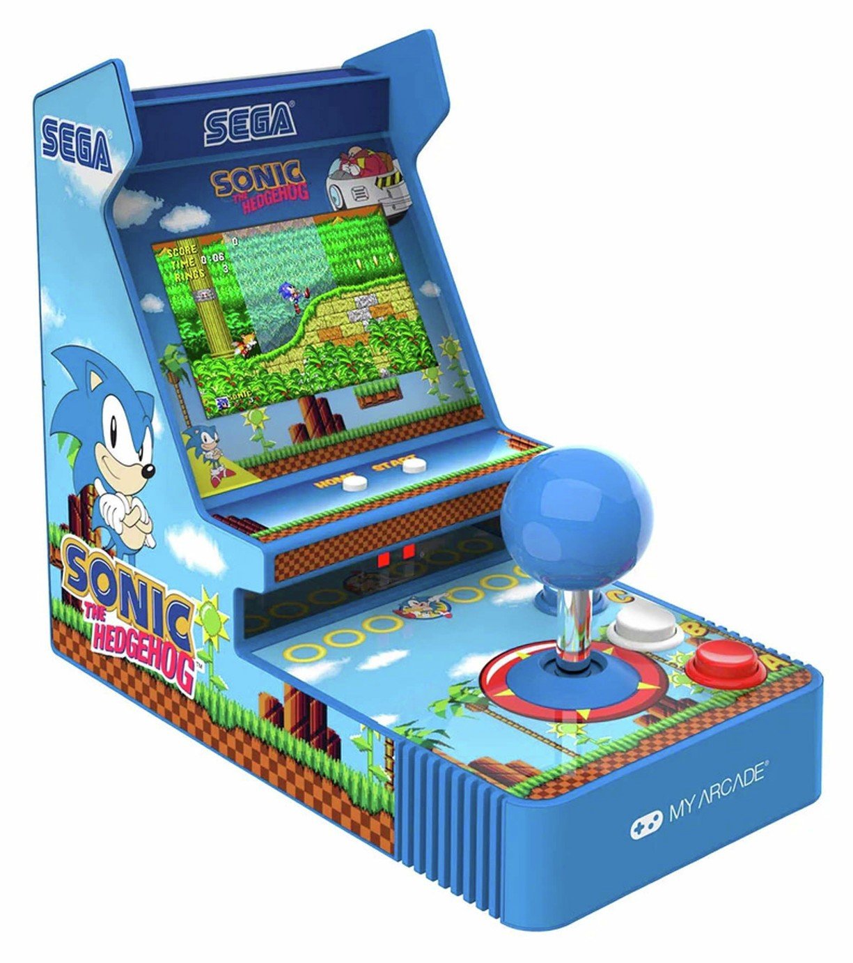My Arcade Sonic The Hedgehog Joystick Player Portable Retro Arcade
