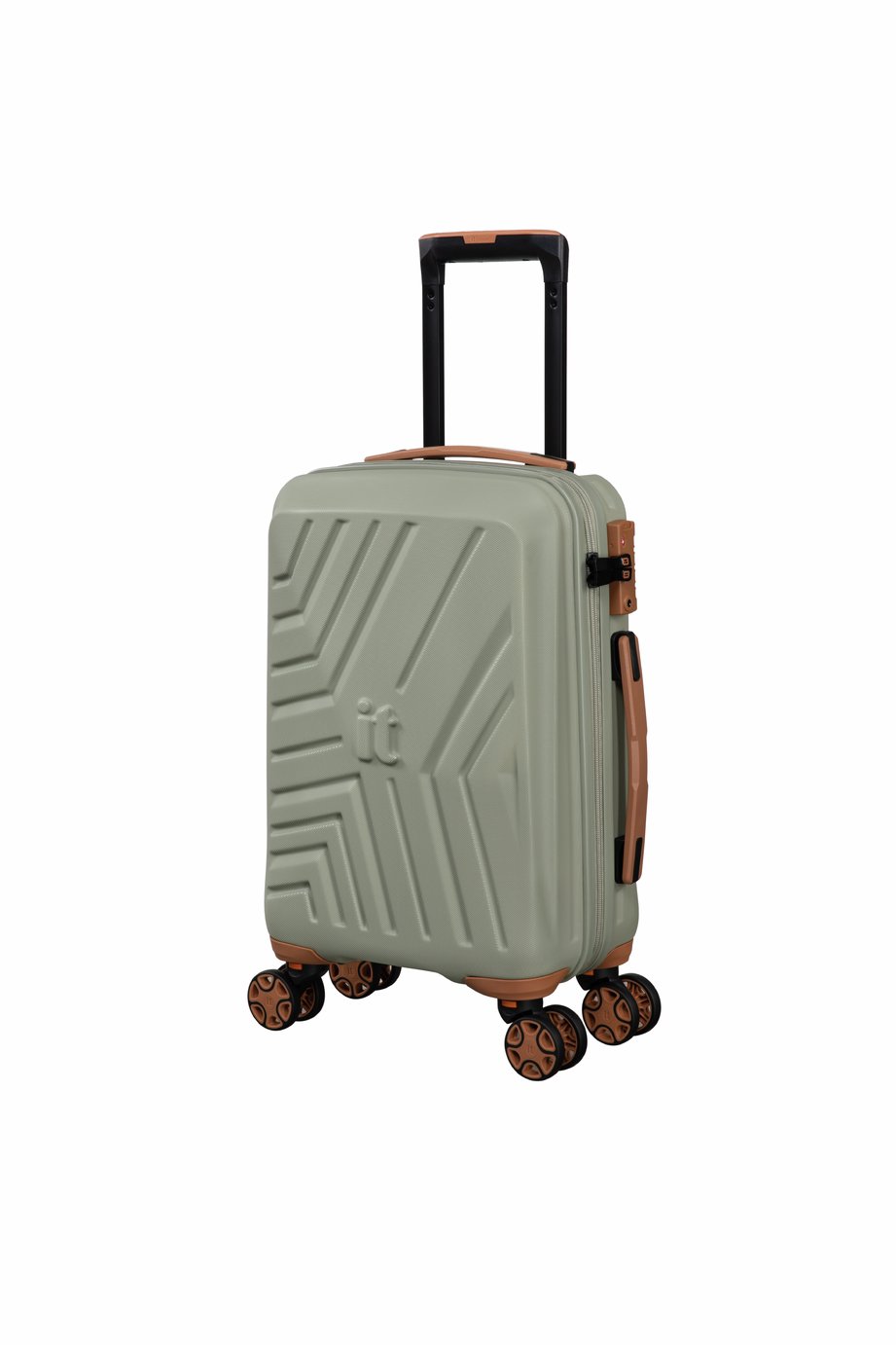 IT Luggage Convertible Expandable 8 Wheel Hard Suitcase