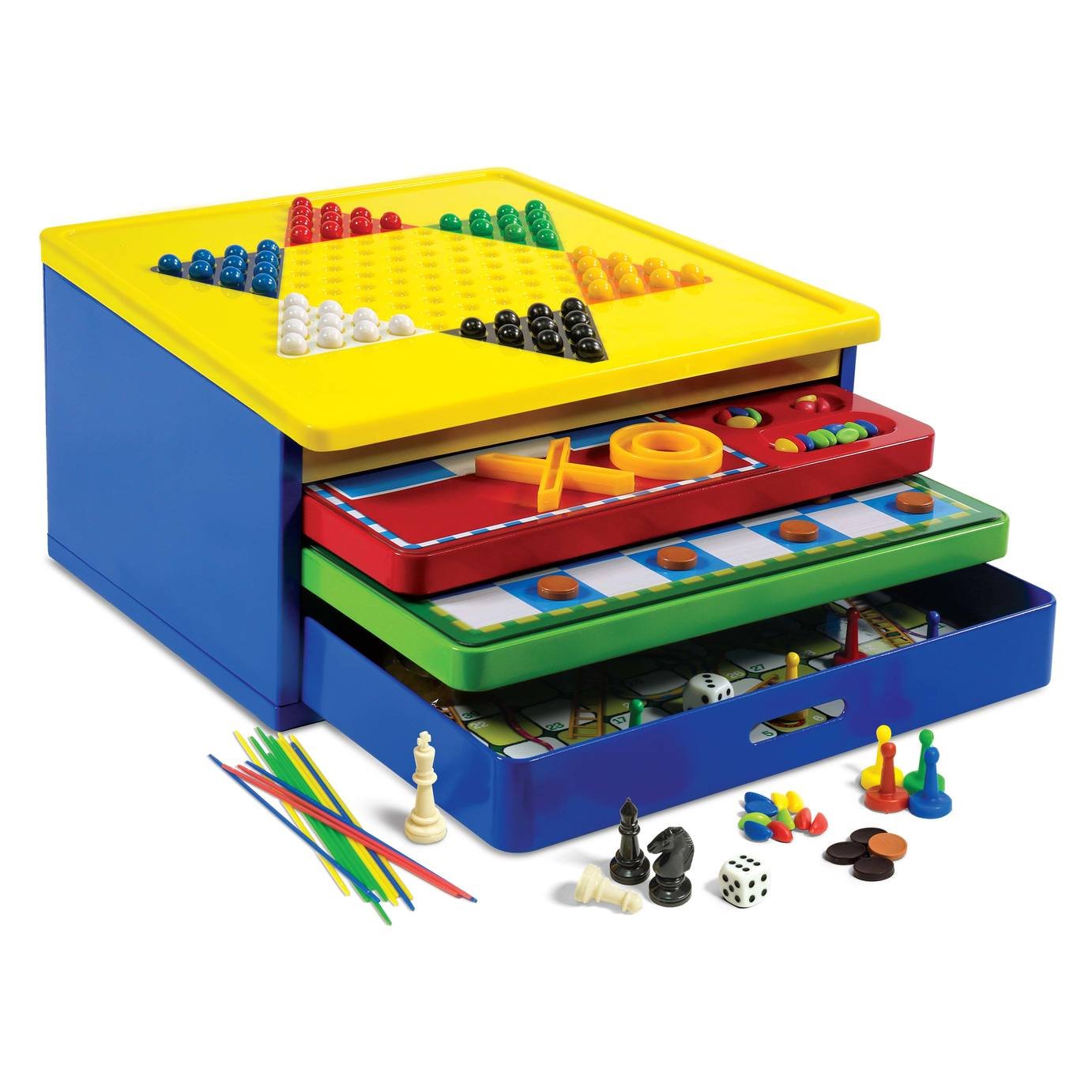 Chad Valley Kids 10-in-1 Game House Board Game