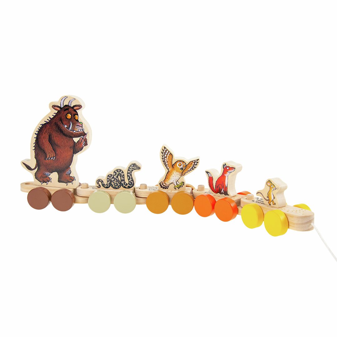 Gruffalo Wooden Pull Along Toy Character Set
