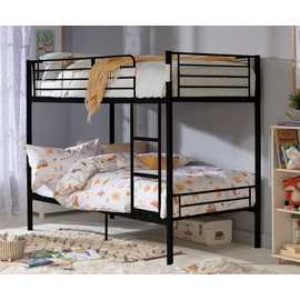 Argos Home Mason Metal Bunk Bed - Black