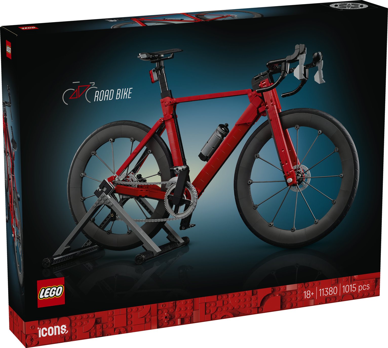 LEGO Icons Road Bike - DIY Building Set for Adults 11380 PREORDER