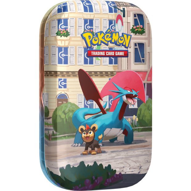 Buy Pokémon Lumiose City Salamence Litleo Trading Cards Mini Tin
