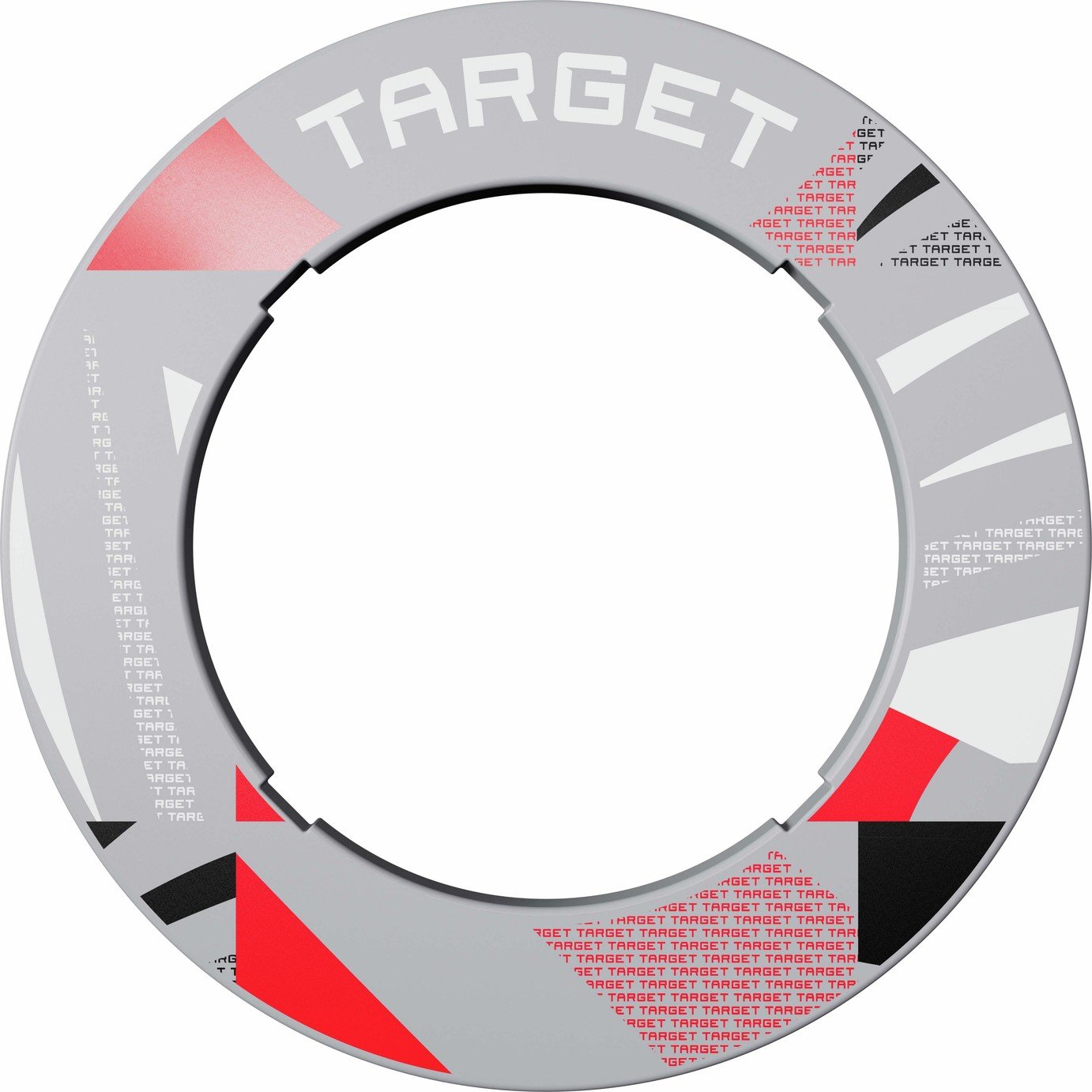 Target Grey Patterned Dartboard Surround