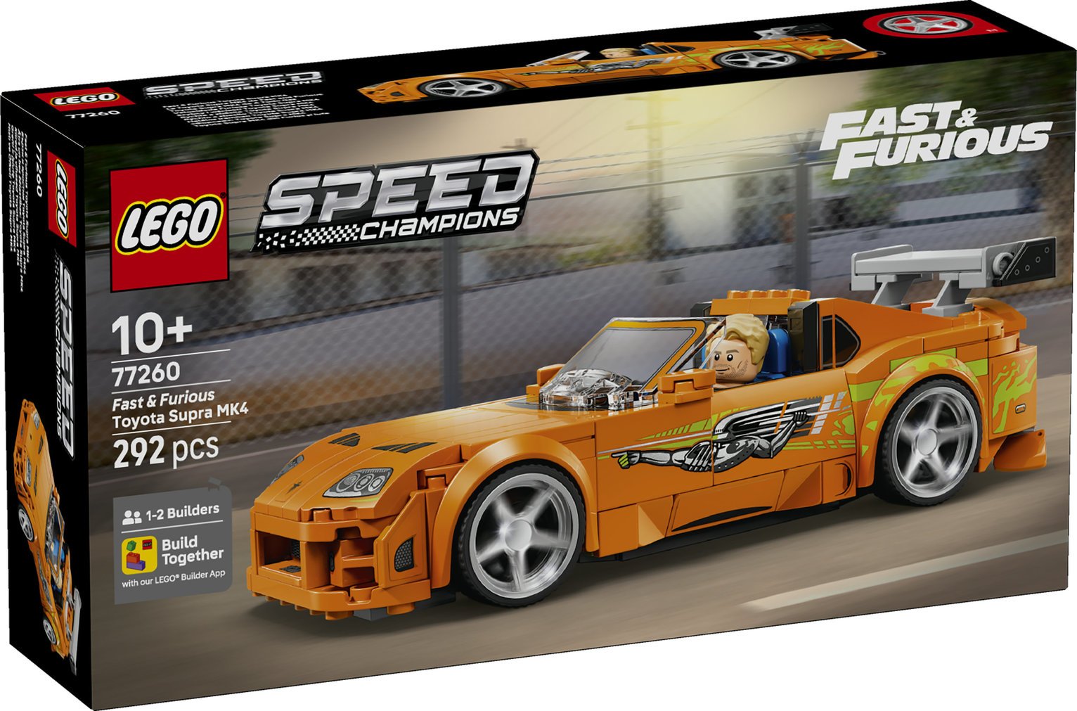 LEGO Speed Champions The Fast and The Furious Toyota Supra MK4 77260 PREORDER