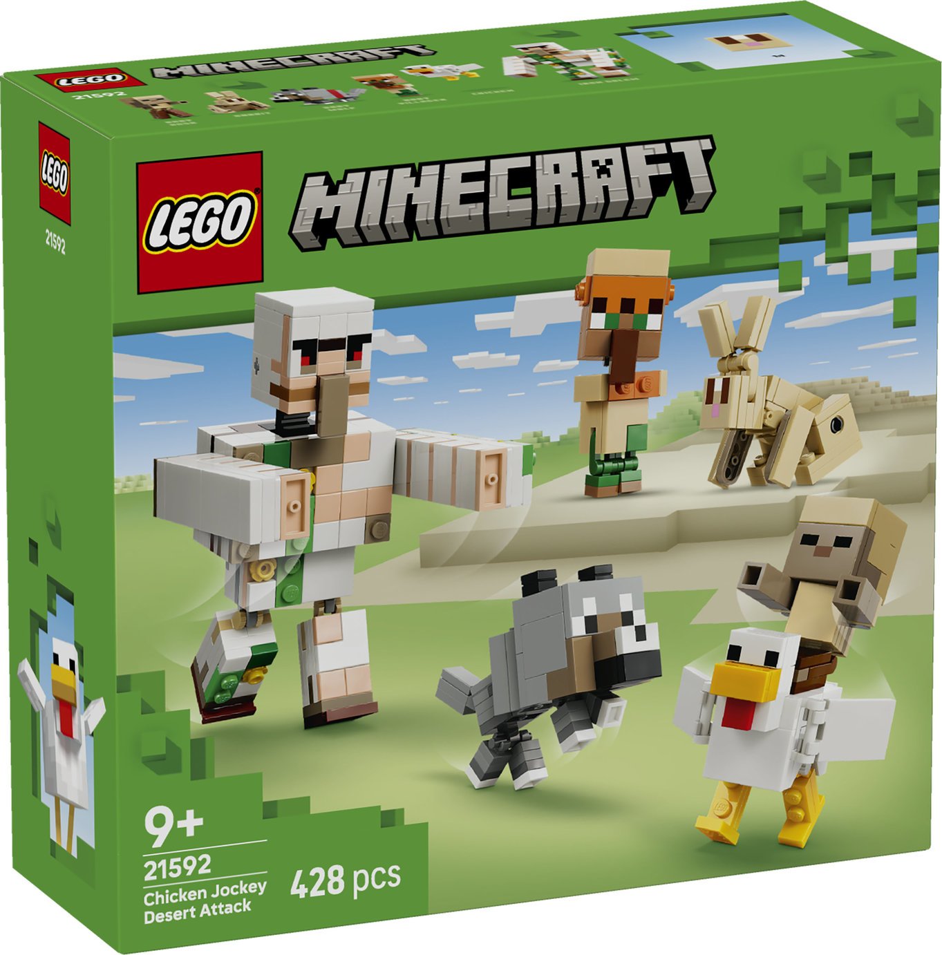 LEGO Minecraft Chicken Jockey Desert Attack Toy 21592 PREORDER