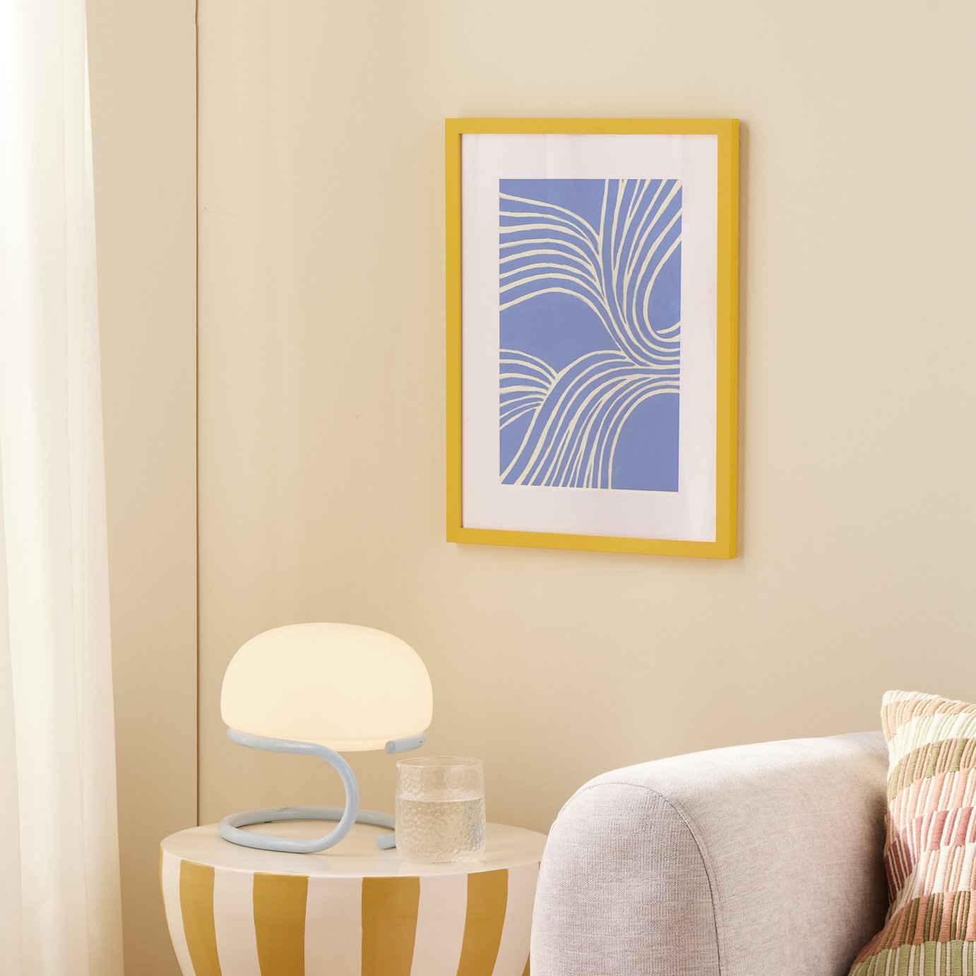 Argos Home Coloured Yellow Picture Frame - 20x30cm