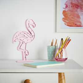 Glow Flamingo Kids LED Table Light - Pink