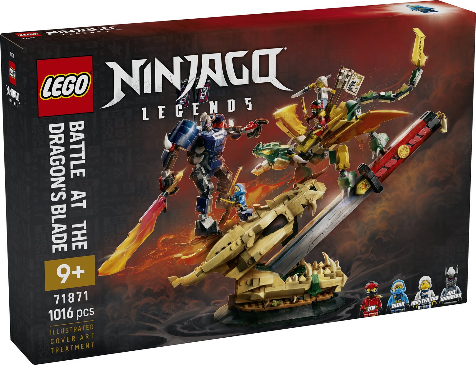 LEGO NINJAGO Battle at the Dragon's Blade Ninja Toy 71871 PREORDER