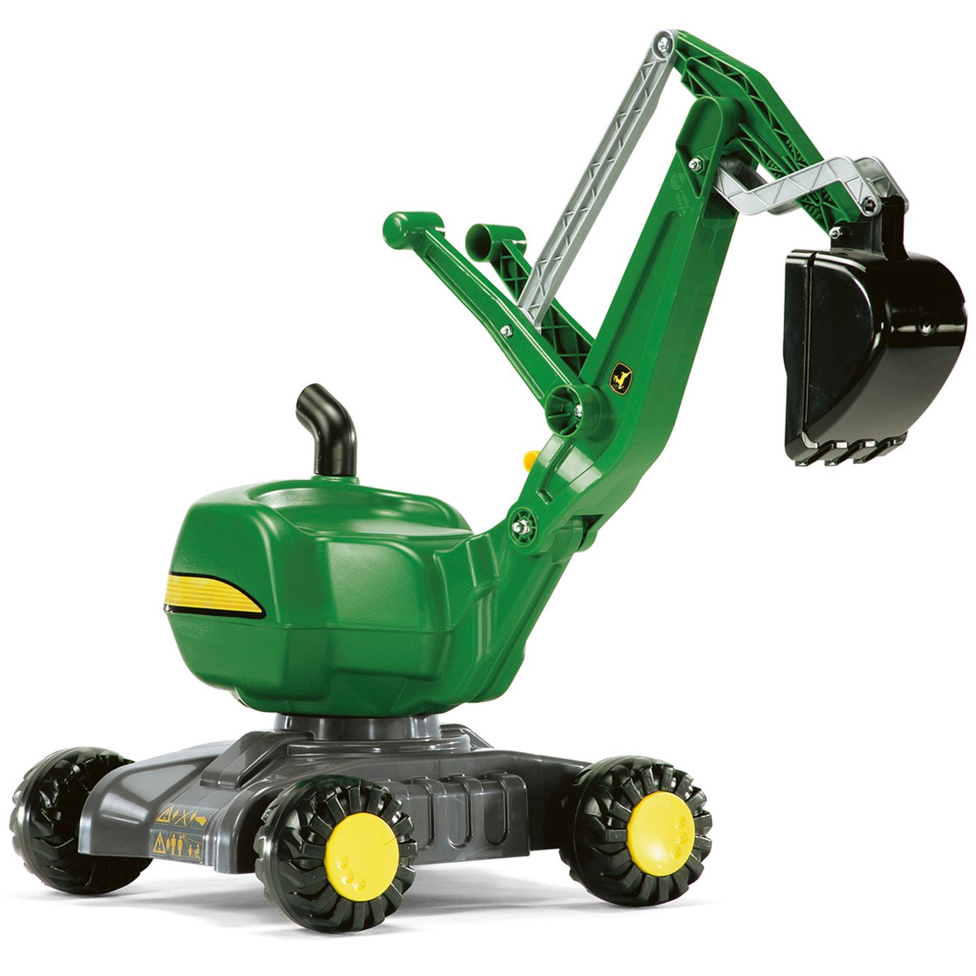 Rolly Toys John Deere Mobile 360 Degree Excavator Ride On - Multicolour