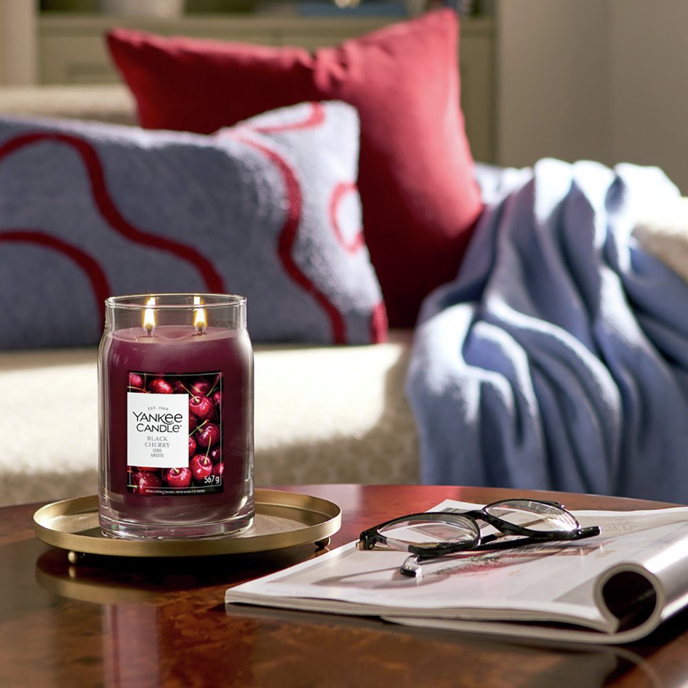 Yankee Candle Signature Large Jar Candle - Black Cherry