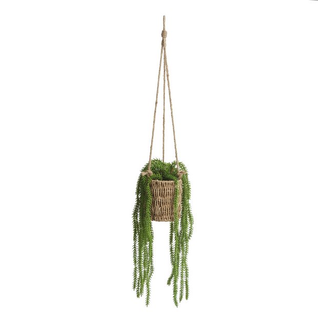 Buy Habitat Eden Artificial Hanging Flower Basket | Artificial flowers, plants and trees | Argos