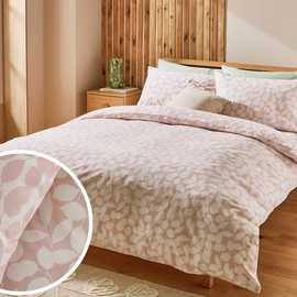 Argos Home Floral Print Pink Bedding Set - Single